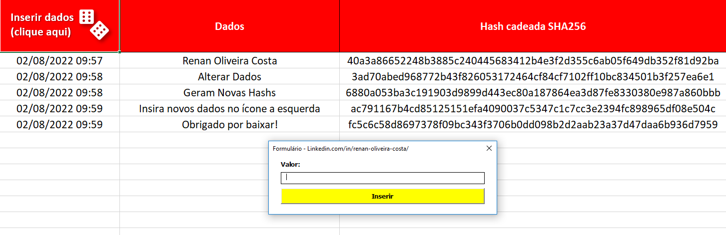 Excel Hash Function SHA256 – RnC Labs